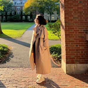 Beige Trench Coat